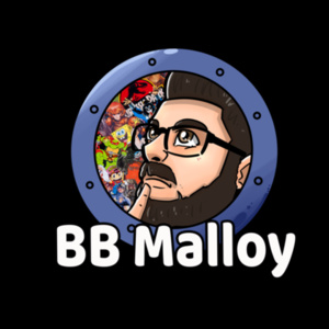 BB Malloy (Small Logo) Kids T-Shirt Design