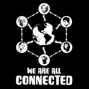 We Are All Connected Tee Design